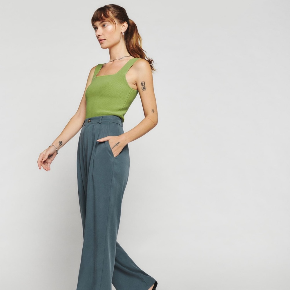 Julia Ribbed Sweater Tank